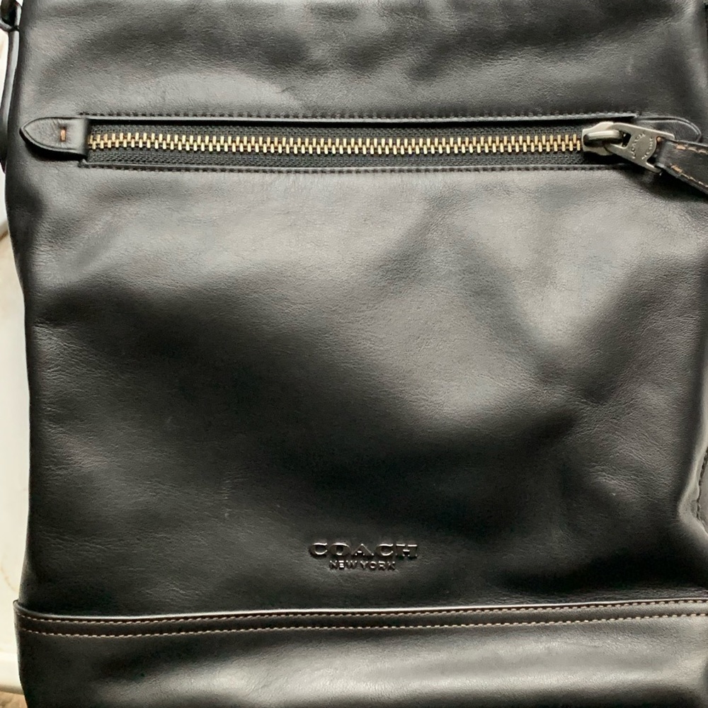 Coach leather crossbody!